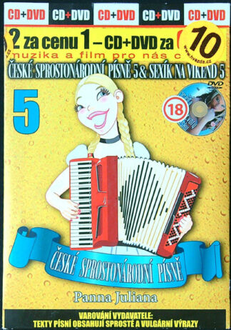 DVD Sexík na víkend 5 + CD - České sprostonárodní písně 5