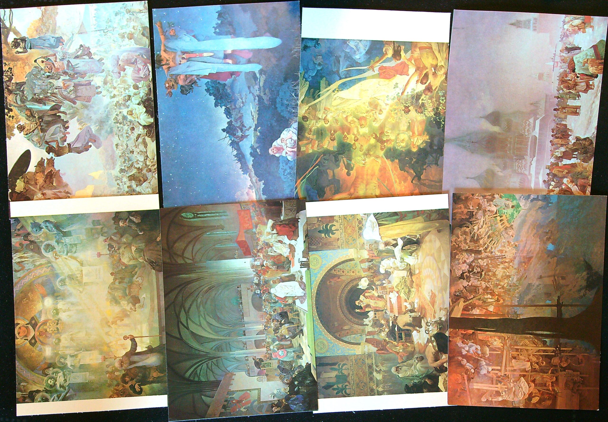 Pohlednice - Alfons Mucha - Slovanská epopej - Soubor 17 pohlednic - Obrázek 2