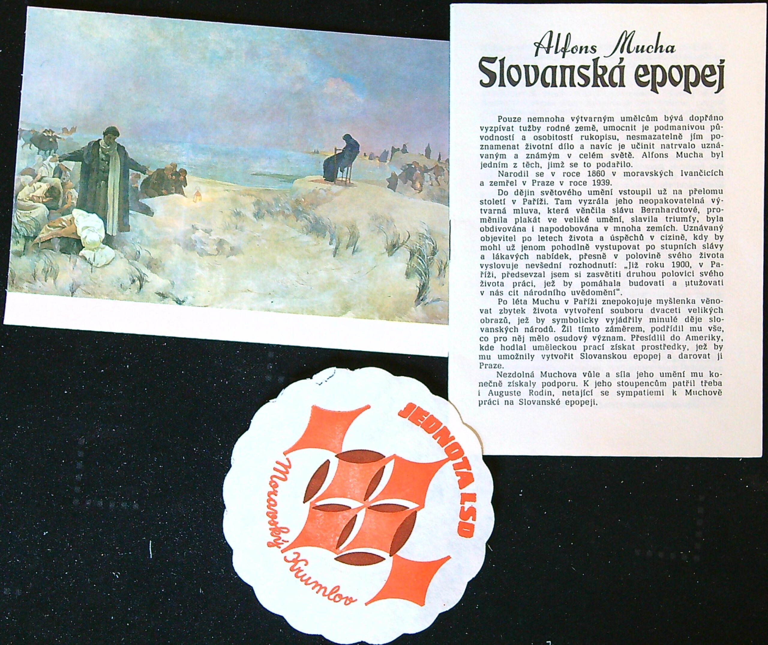 Pohlednice - Alfons Mucha - Slovanská epopej - Soubor 17 pohlednic - Obrázek 4