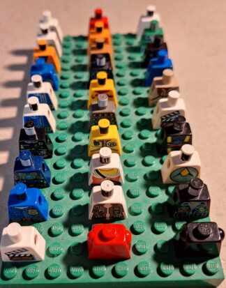 Lego Figurka - Torza 30 ks - Pouze horní část tělíček (Bez podložky)
