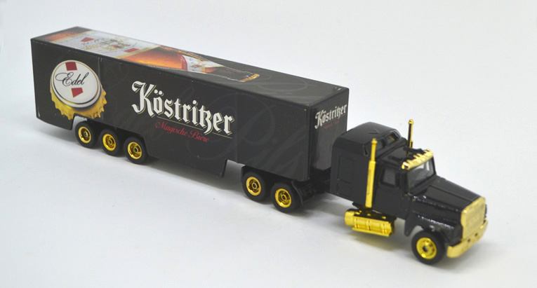 Herpa Kamiony Pivovary - Köstriber - černo - zlatý