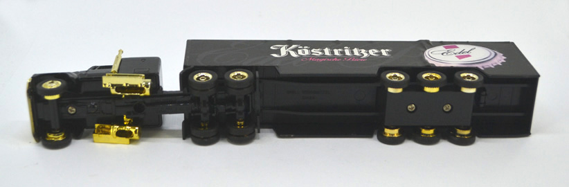 Herpa Kamiony Pivovary - Köstriber - černo - zlatý - Obrázek 3