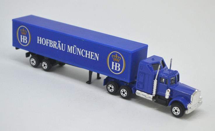 Herpa Kamiony Pivovary - Hofbräu münchen - modrý
