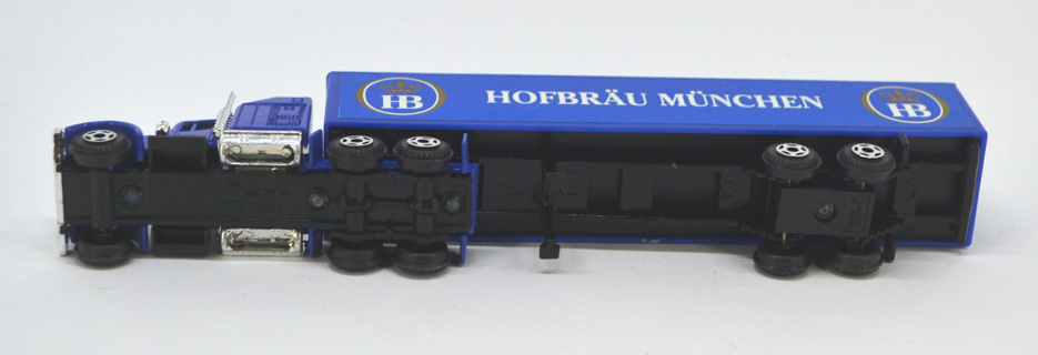 Herpa Kamiony Pivovary - Hofbräu münchen - modrý - Obrázek 3