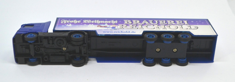 Herpa Kamiony Pivovary - Brauerei Reichold - vánoční modrý - Obrázek 3