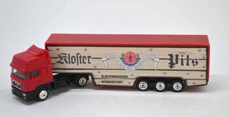 Herpa Kamiony Pivovary - Kloster pils -červený - Obrázek 2