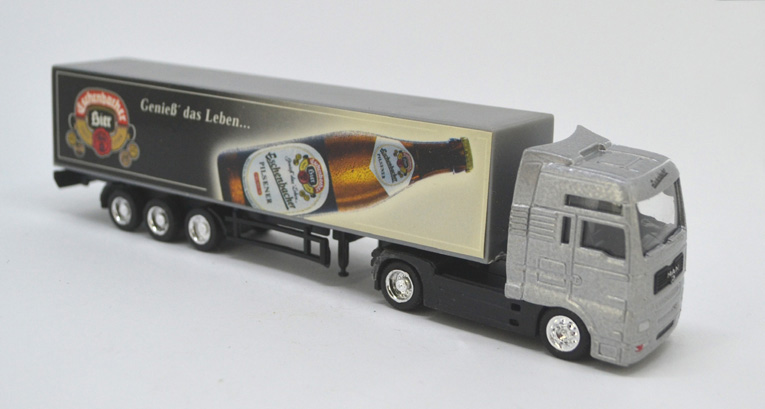 Herpa Kamiony Pivovary - Eschenbacher - šedý