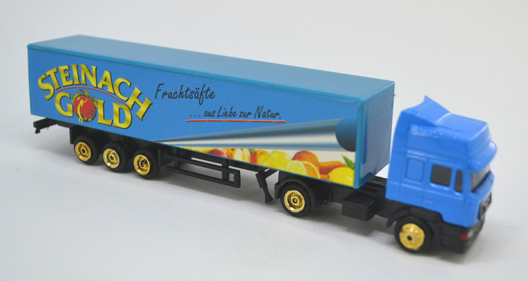 Herpa Kamiony Pivovary - Steinach GOLD - modrý