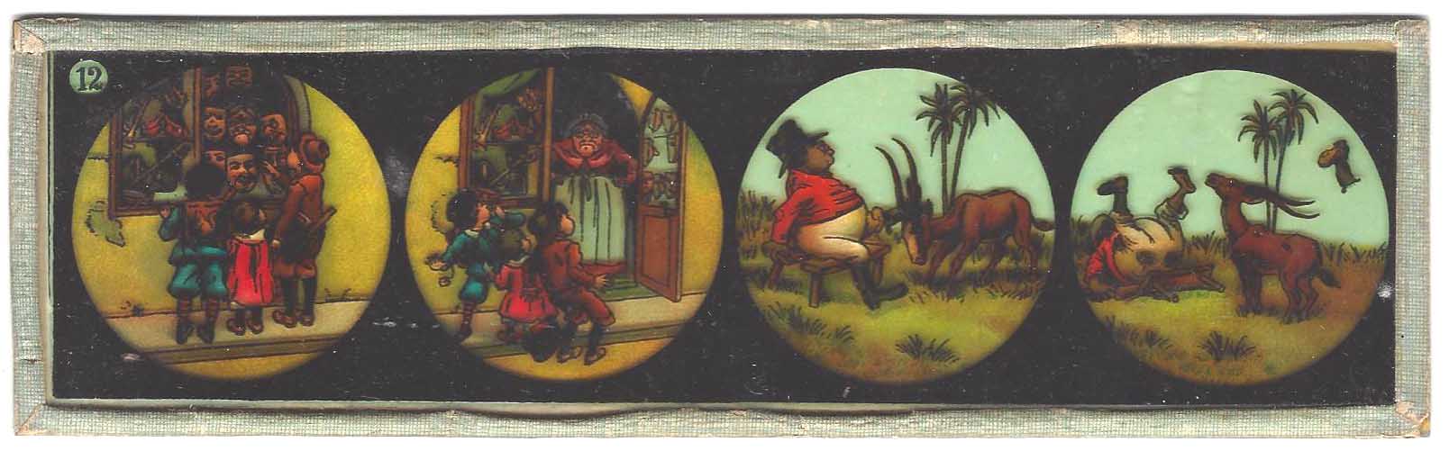 Laterna magica - skleněné dia obrázky (č.11)