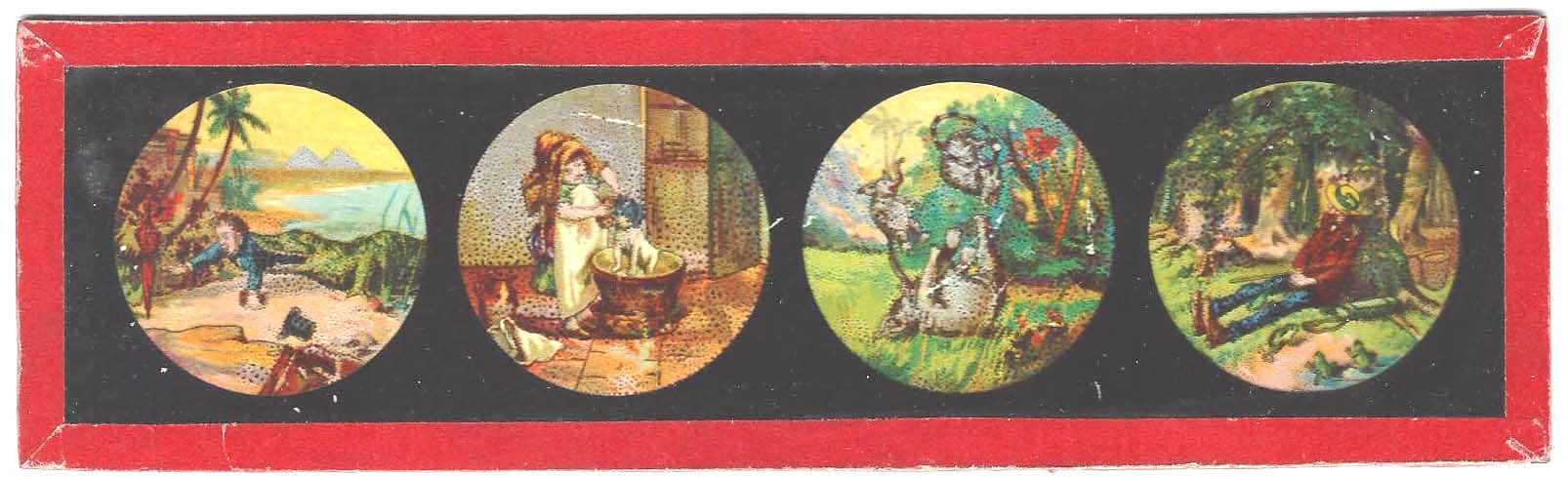 Laterna magica - skleněné dia obrázky (č.13)