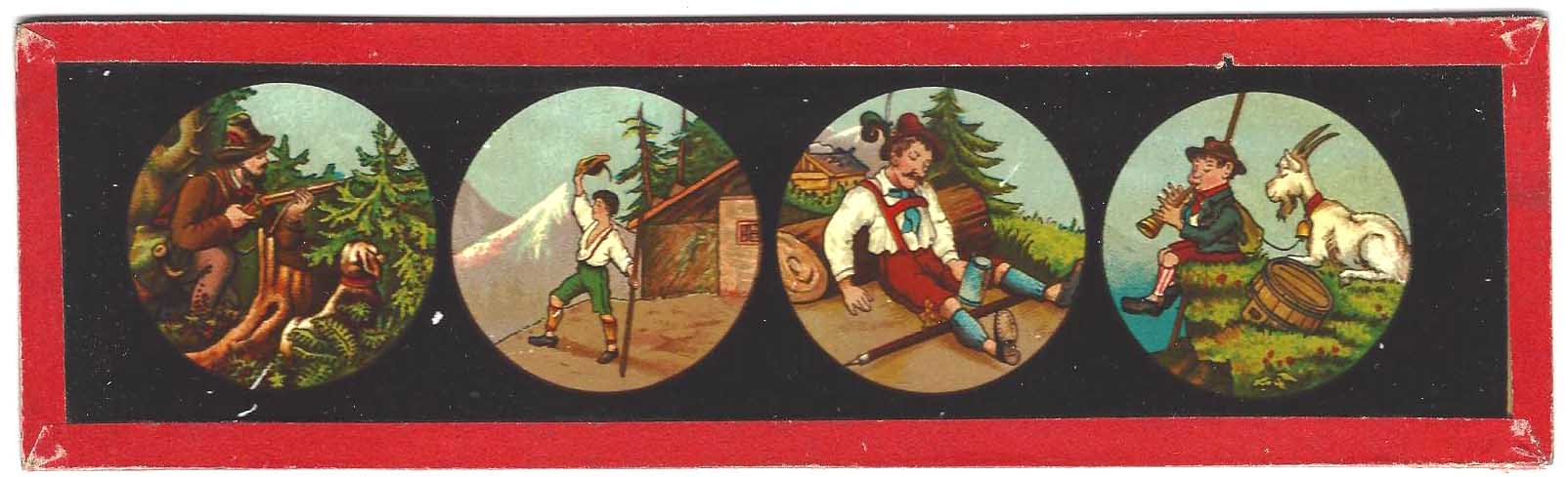 Laterna magica - skleněné dia obrázky (č.15)