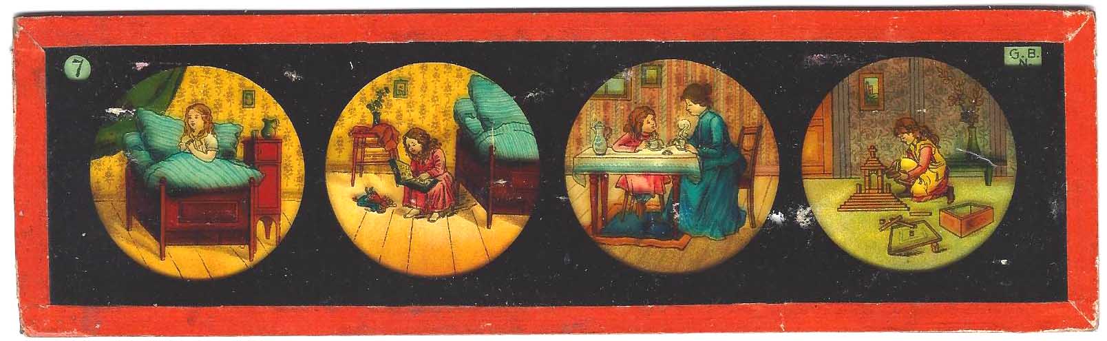 Laterna magica - skleněné dia obrázky (č.16)