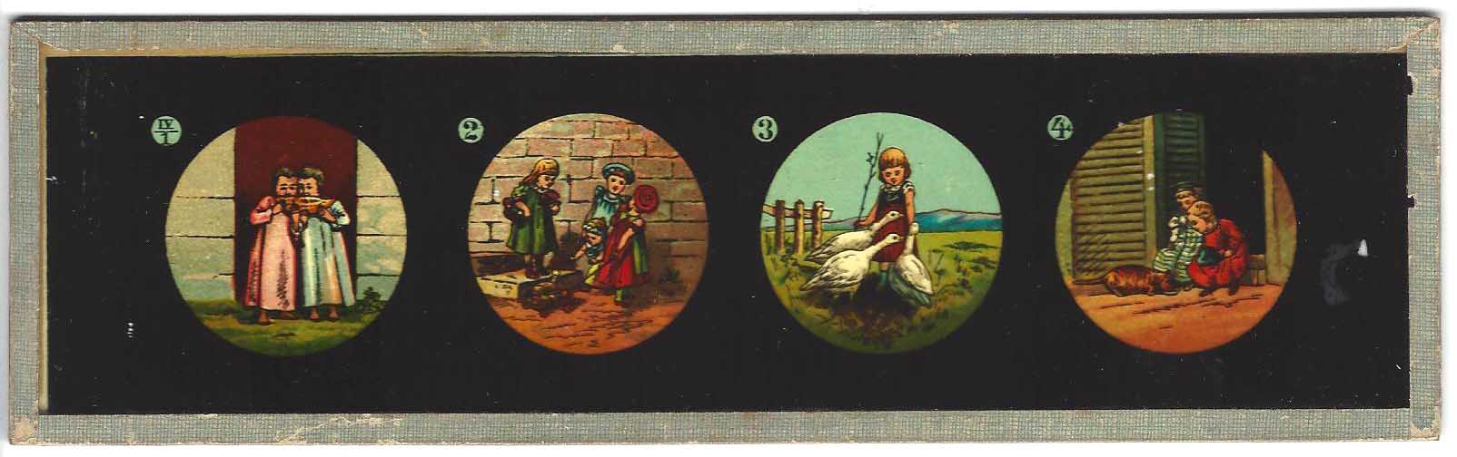 Laterna magica - skleněné dia obrázky (č.20)