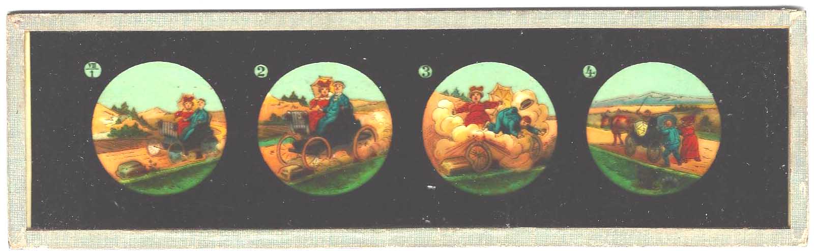 Laterna magica - skleněné dia obrázky (č.25)