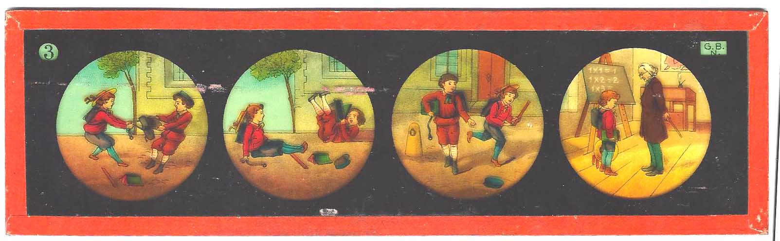 Laterna magica - skleněné dia obrázky (č.03)