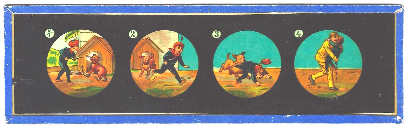 Laterna magica - skleněné dia obrázky (č.06)