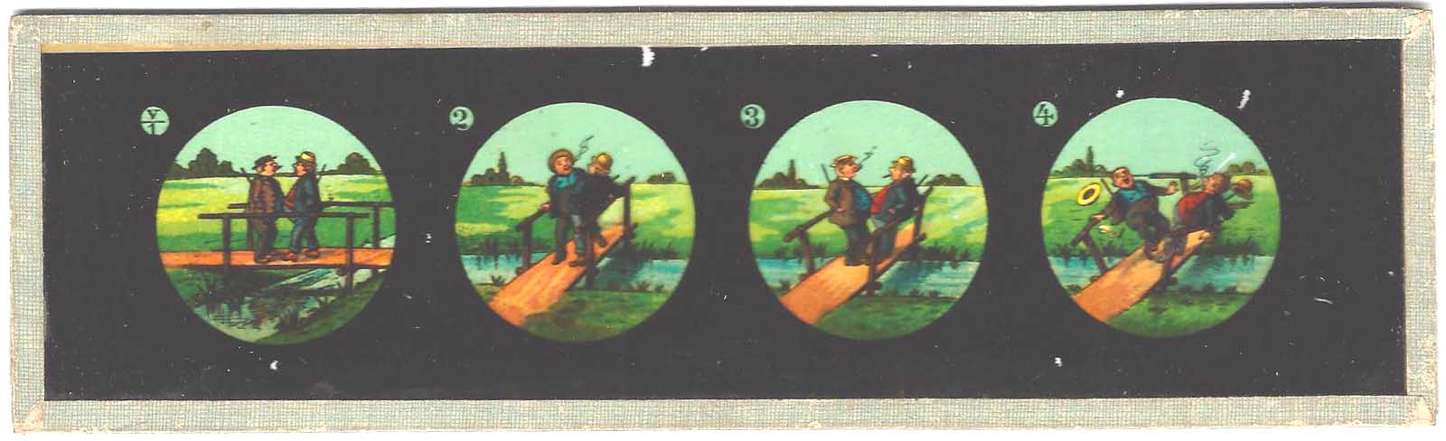 Laterna magica - skleněné dia obrázky (č.08)