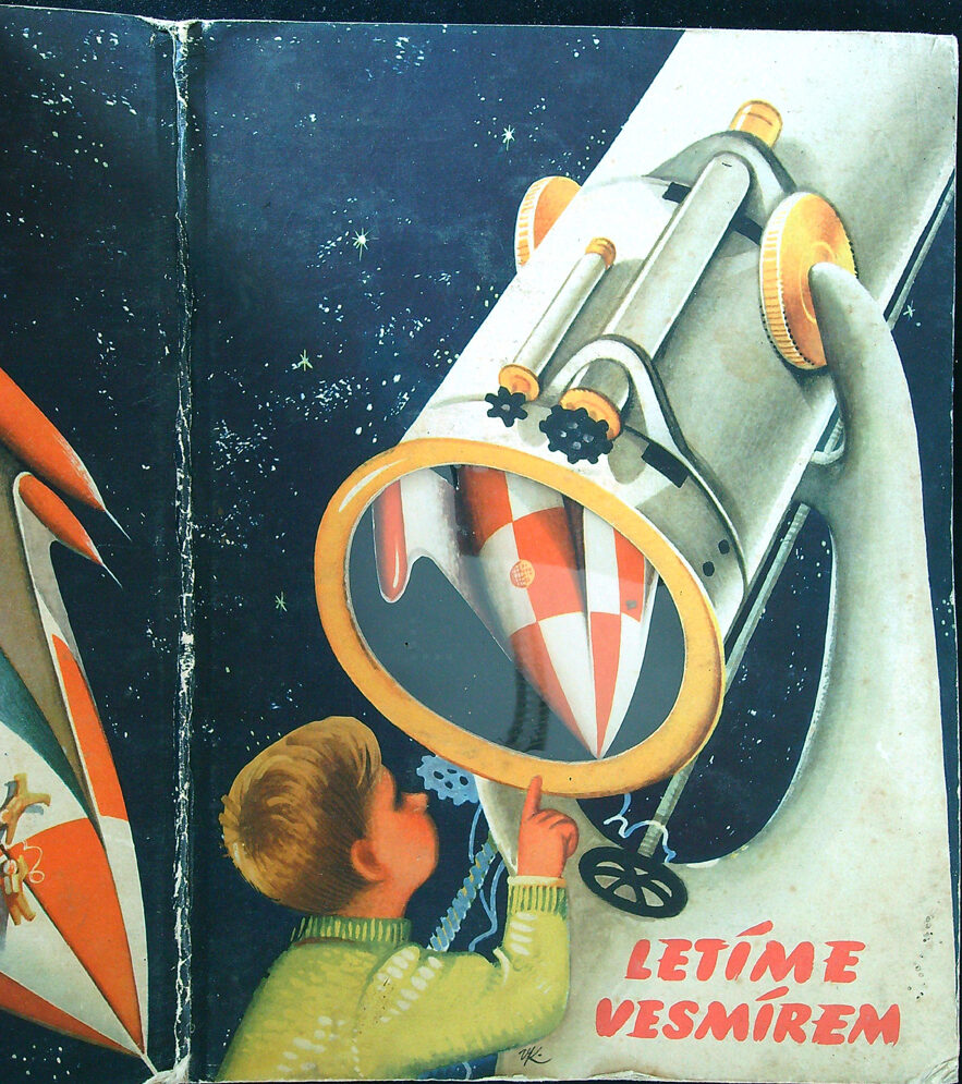 Čajda Ivan: Letíme vesmírem (Ilustroval Vojtěch Kubašta) - Obrázek 11