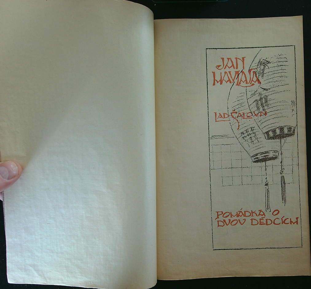 Havlasa Jan: Japonská pohádka O dvou dědcích (Ilustrace Ladislav Šaloun) - Obrázek 5