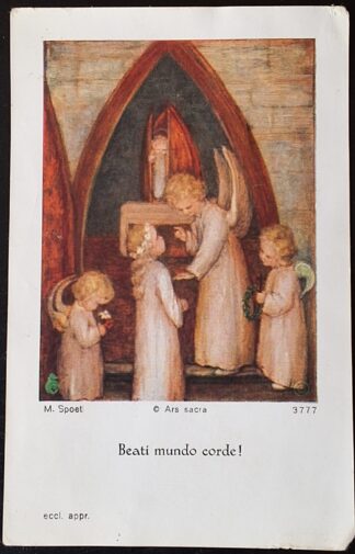 Svatý obrázek - BEATI MUNDO CORDE !