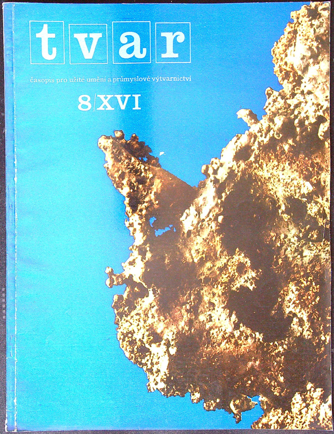 Tvar - Časopis pro užité umění a průmyslové výtvarnictví 8/XVI