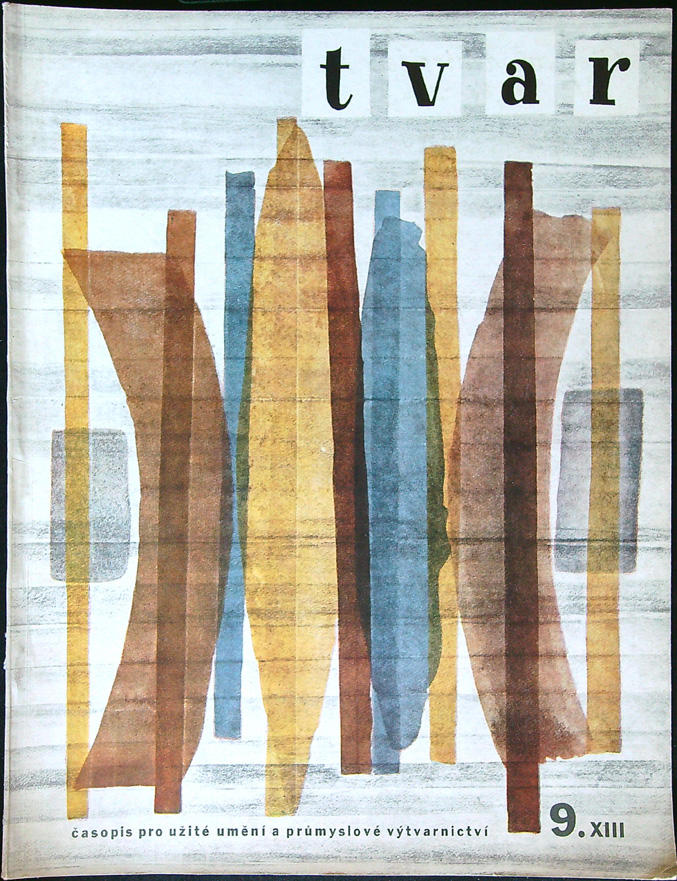 Tvar - Časopis pro užité umění a průmyslové výtvarnictví 9/XIII