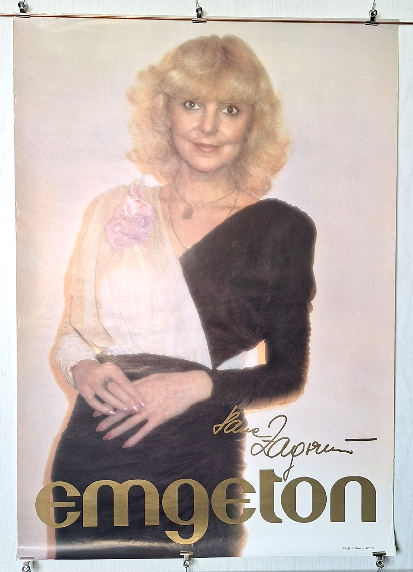 Plakát - Hana Zagorová (84x59 cm) Emgeton