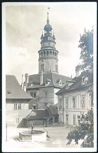 Pohlednice - okr. Český Krumlov - Český Krumlov - Zámecká věž