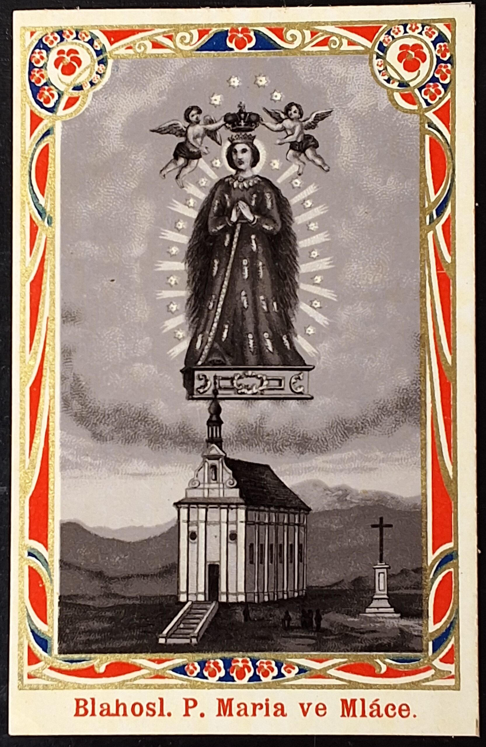 Svatý obrázek - BLAHOSL. P. MARIA VE MLÁCE.