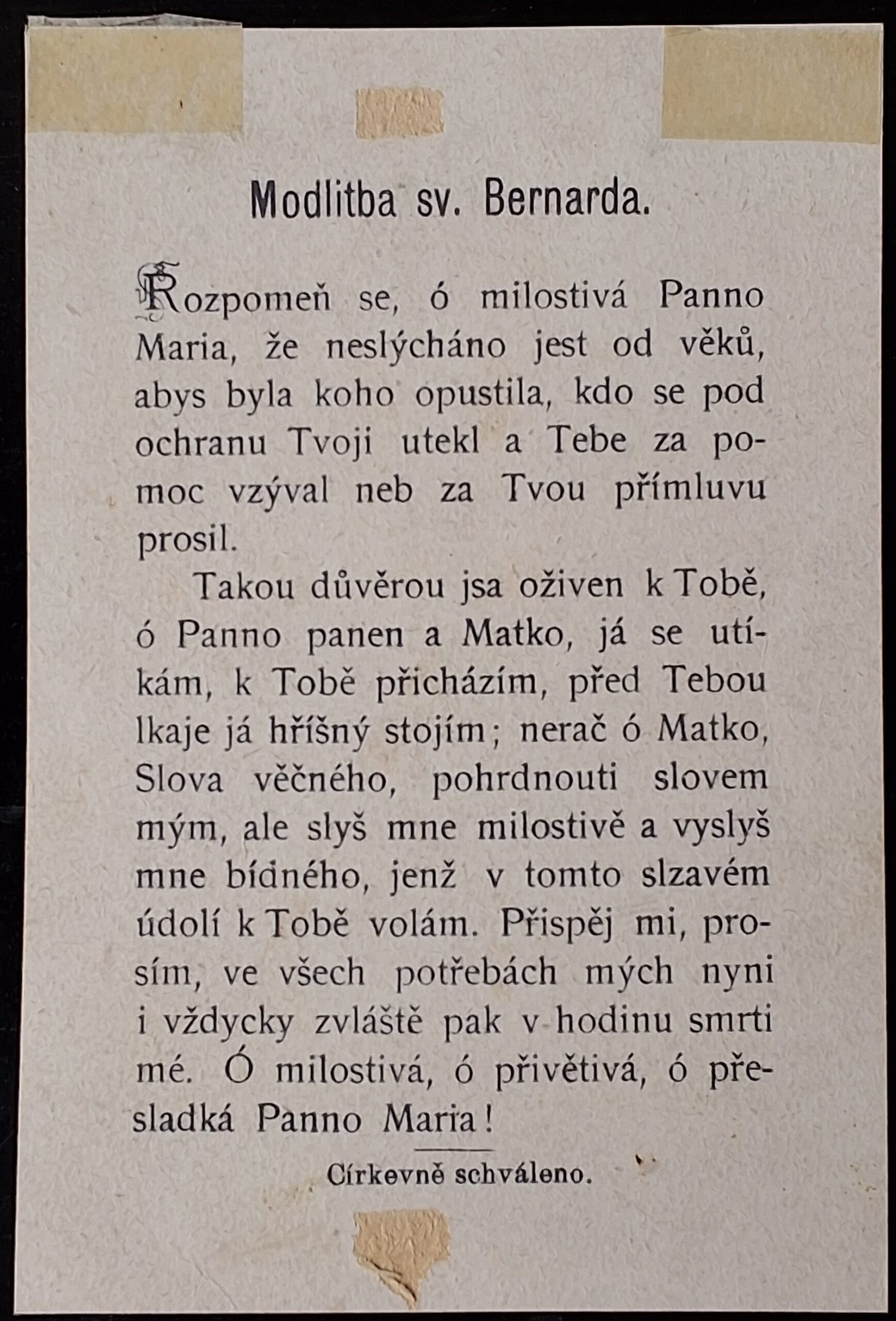 Svatý obrázek - BLAHOSL. P. MARIA VE MLÁCE. - Obrázek 2