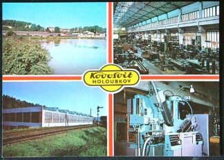 Pohlednice - okr. Rokycany - Holoubkov - Kovosvit (okénkový)