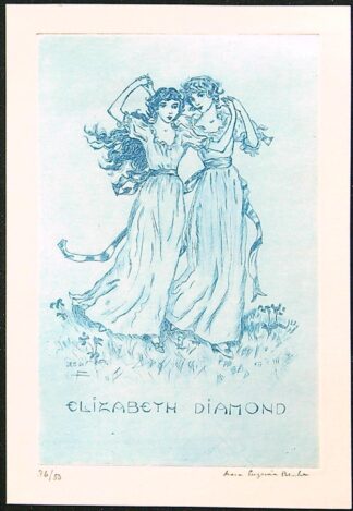 Ex libris - Sara Eugenia Blake - Elizabeth Diamond