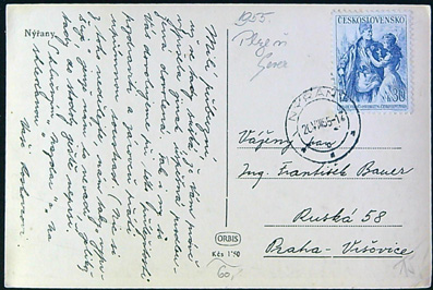 Pohlednice - Okr. Plzeň-sever - Studená - Celkový pohled - Obrázek 2