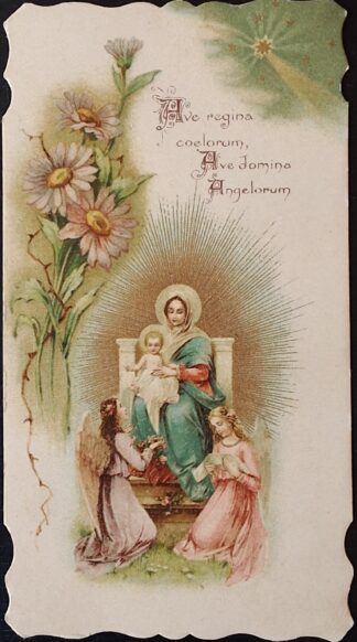 Svatý obrázek - AVE REGINA ...