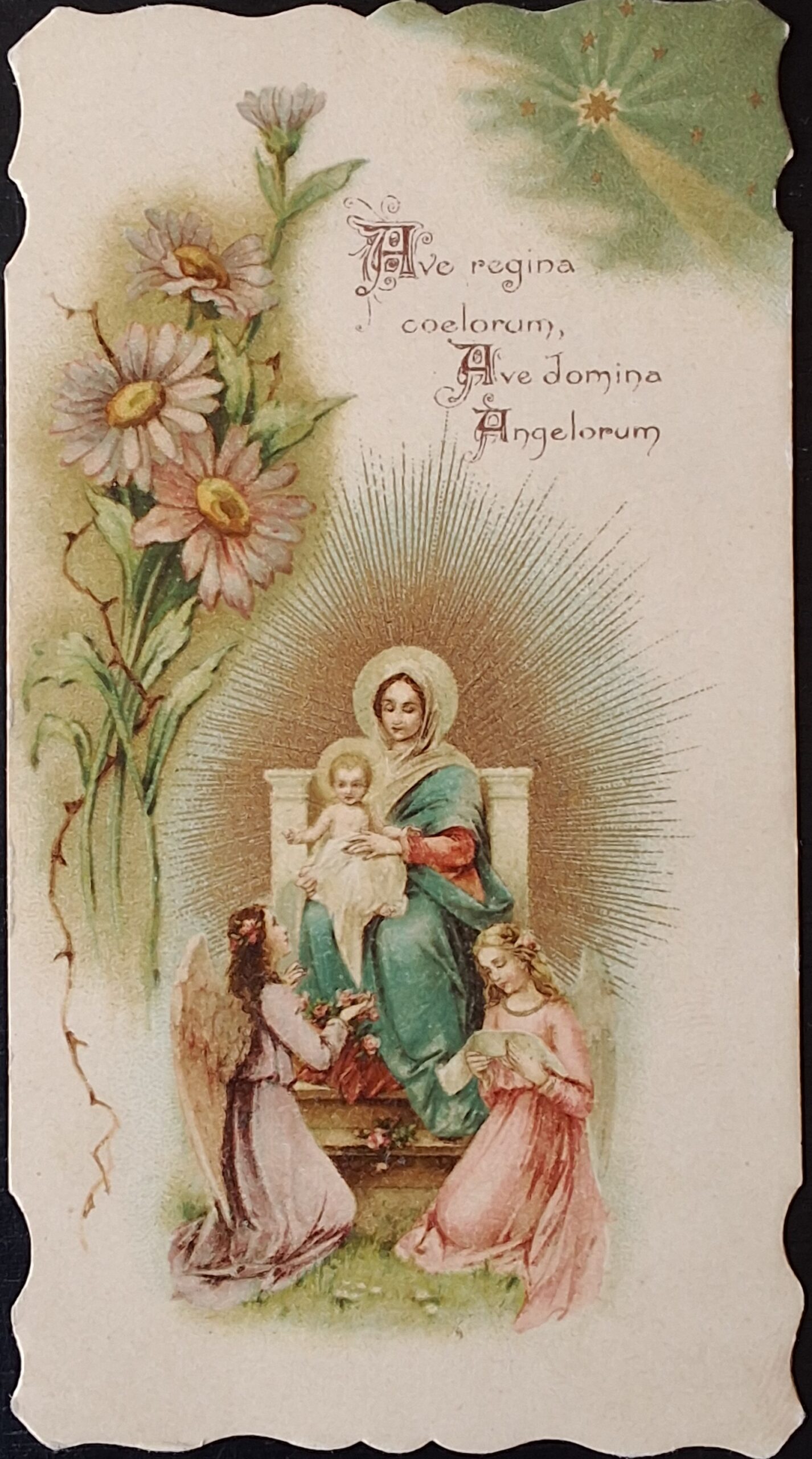 Svatý obrázek - AVE REGINA ...