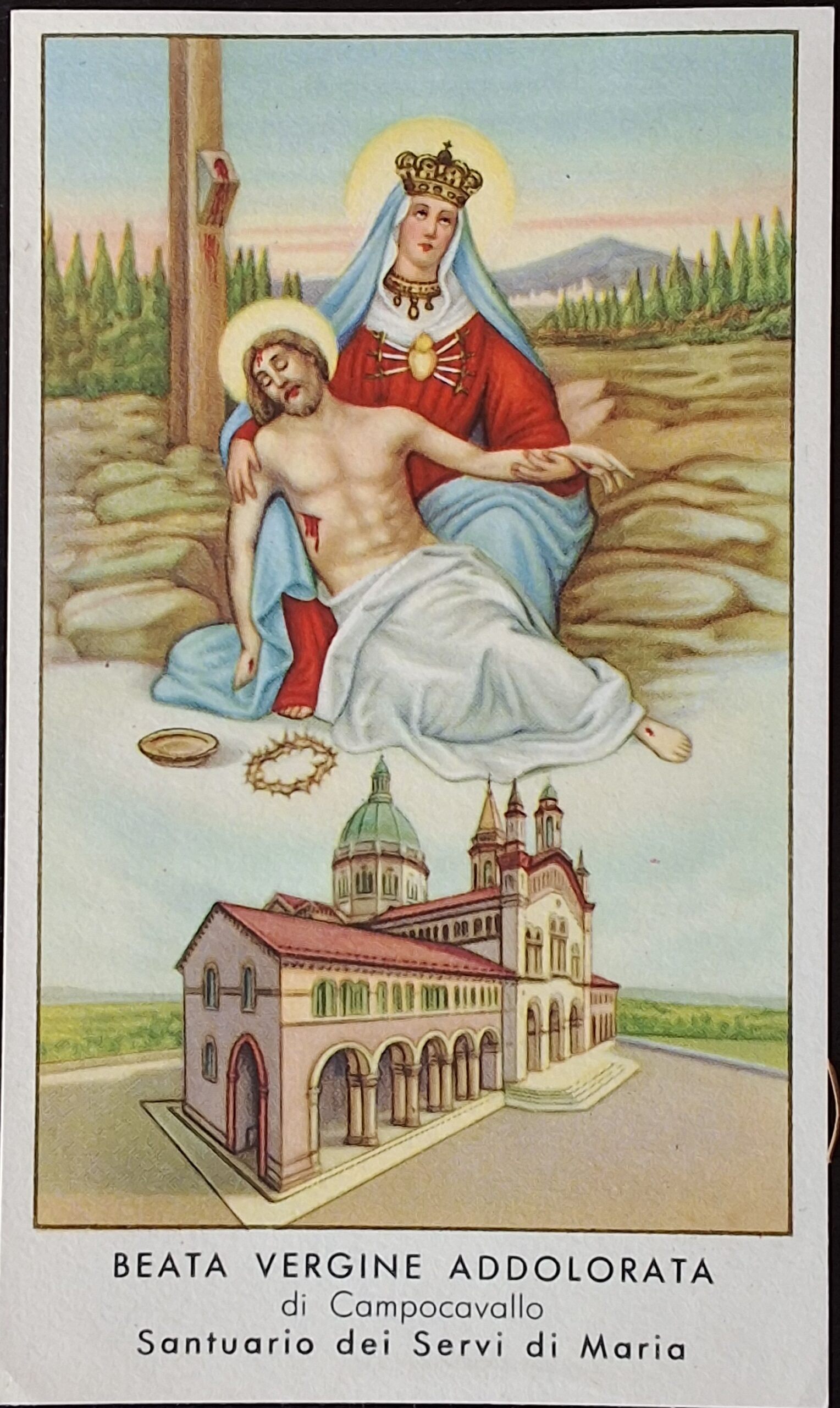 Svatý obrázek - BEATA VERGINE ADDOLORATA ...