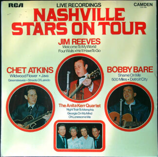LP: Jim Reeves, Chet Atkins aj. - Nashville Stars On Tour