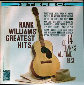 LP: Hank Williams´- Greatest Hits