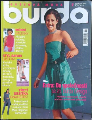 Burda - Rok 2001 Číslo 07 Červenec