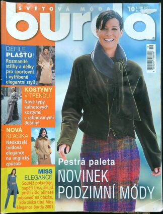 Burda - Rok 2001 Číslo 10 Říjen