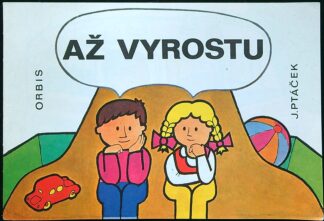 Omalovánky - Jiří Ptáček - Až vyrostu (Nevybarvené)