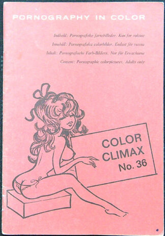 Akt Erotika - Časopis - Color Climax No. 36