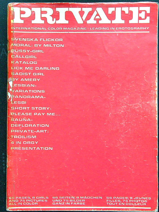 Akt Erotika - Časopis - Private 13