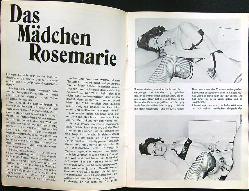 Akt Erotika - Časopis - Sextra Blatt 5 - Obrázek 6