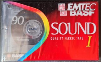 Audiokazeta: BASF 90 Sound EMTEC - Nerozbalená