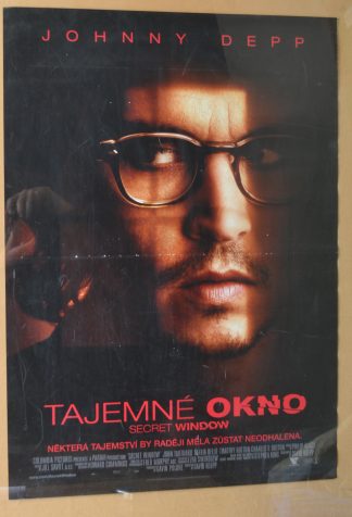 Filmový plakát - Tajemné okno - (Johnny Depp)