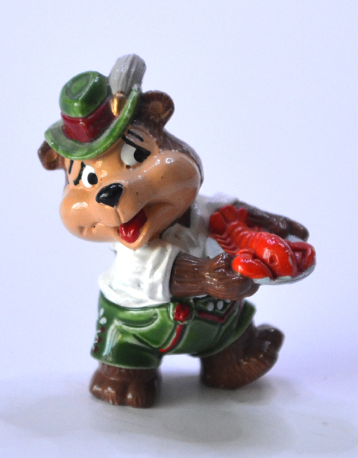 Figurka 1999 - Medvědi - Top Ten Teddies in Traumurlaub - 05 Schnitzel Schorschi