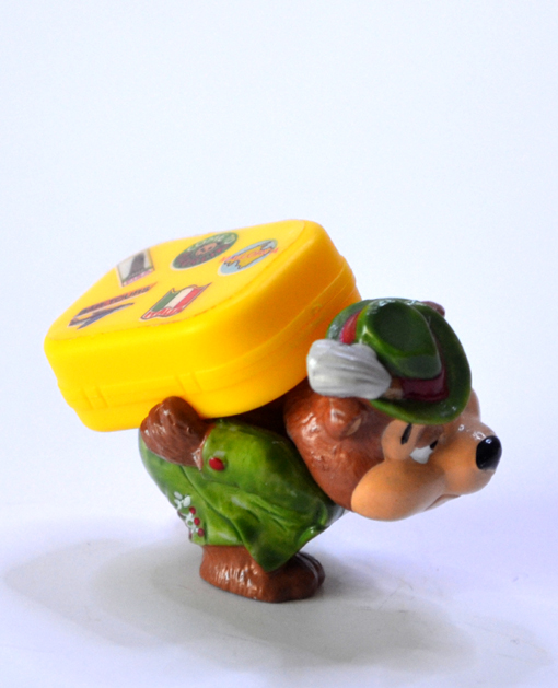 Figurka 1999 - Medvědi - Top Ten Teddies in Traumurlaub - 07 Toni Itragnir (Poškozený kufr)