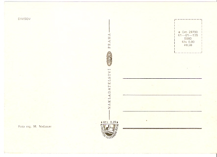 Pohlednice - Okres Benešov - Divišov - Celkový pohled (Velký formát) - Obrázek 2