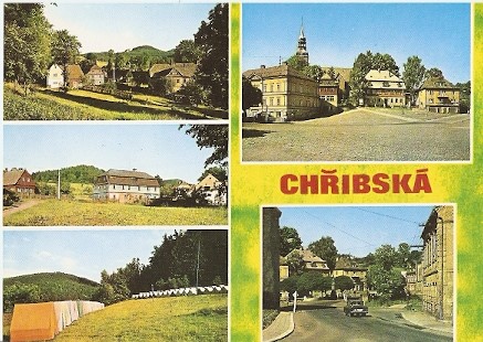 Pohlednice - Okres Děčín - Chřibská - Okénkový (Velký formát)